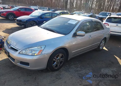 2007 Honda Accord 2.4 Se z USA, uszkodzony, nr VIN 1HGCM56377A033390
